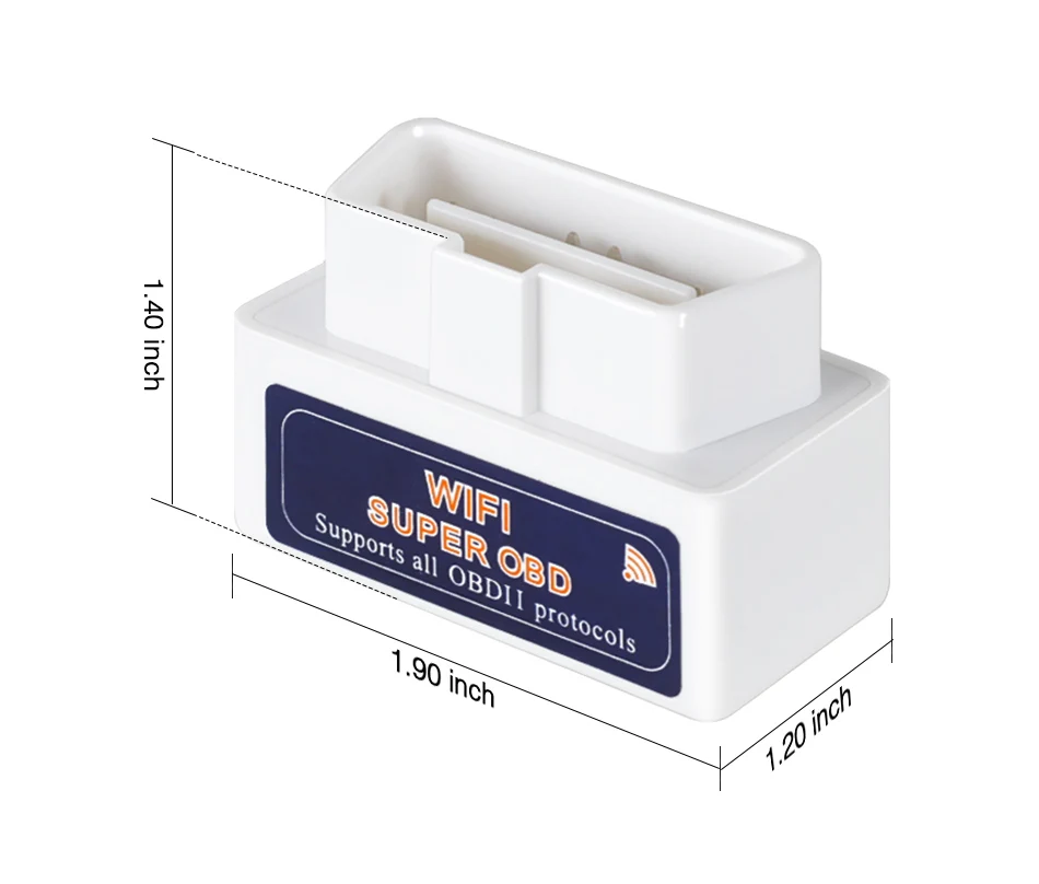 ELM327 WIFI аппаратное обеспечение V1.5 поддерживает Android/iOS/Windows с PIC18F25K80 ELM 327 Wi Fi