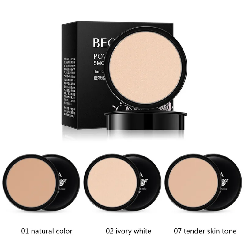 Breathable Pressed Powder Thin And Light Even Skin Color Easy To Apply Cover Defects Make up Powder