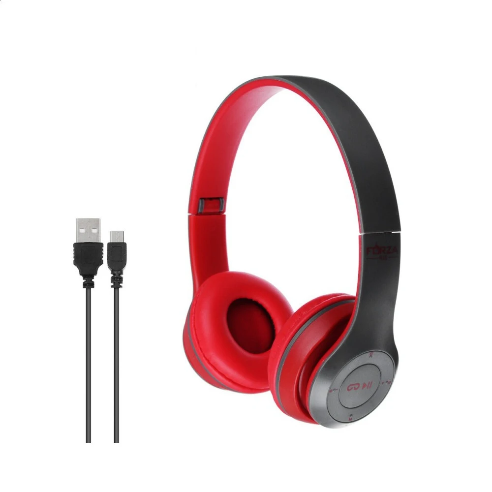WIRELESS HEADPHONES FULL-SIZED WITH HEADSE headphones Bluetooth Microphone headset for smartphone | Электроника