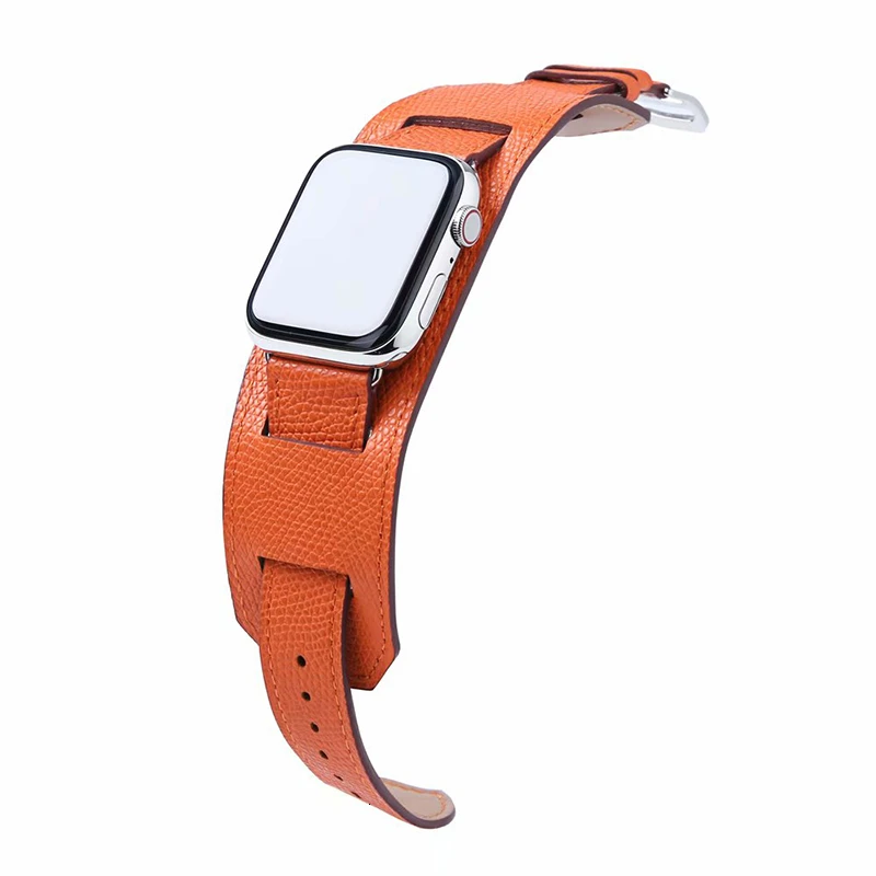 Ремешок из натуральной коровьей кожи двойной браслет для Apple Watch series 5 44 мм iwatch 4 38 42