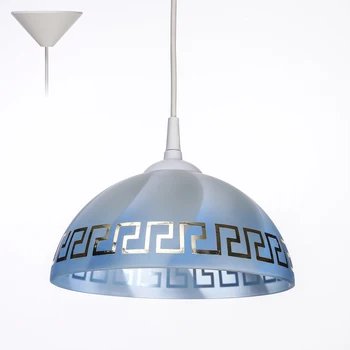 

Lamp cap "class" 1 lamp E27 40 W white-blue D. 250 2492573