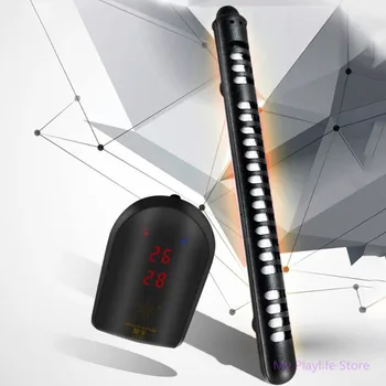 

Aqua Fish Tank Thermostat LED Digital Display Submersible Aquarium Heating Rod Water Heater 300/500W C42