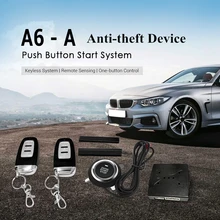Zeepin A6 - A Keyless Entry Push Start System Anti-theft Car Security Alarm Engine Starter Button Push with Remote Auto Control Zeepin A6 - A Keyless Entry Push Start System Anti-theft Car Security Alarm Engine Starter Button Push with Remote Auto Control