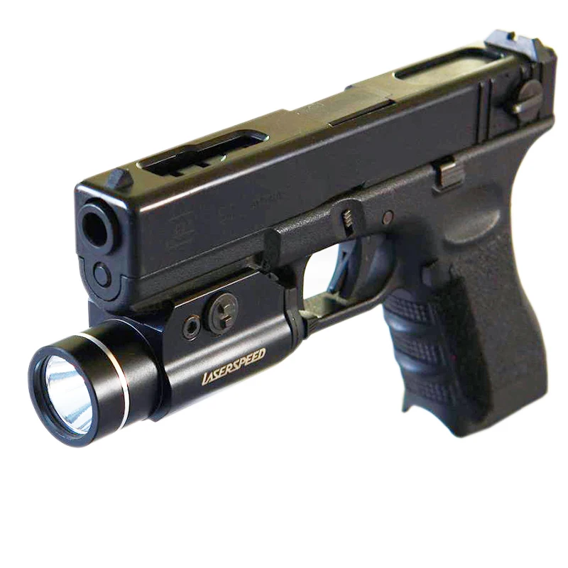 Laserspeed тактический фонарь для пистолета 450 люмен Glock 19 свет страйкбол светодиодный