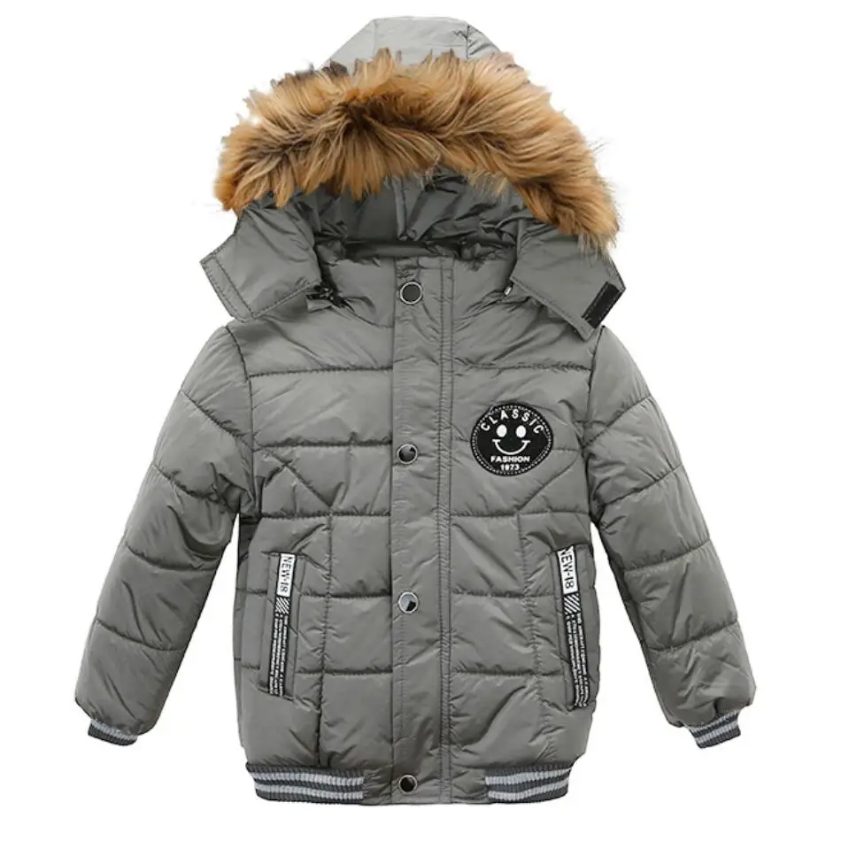 New Winter Kids Coats Children Boys Jackets Fashion Thick Long Coat Girls Hooded Outerwear Snowsuit 2-8Y Teen Children Clothes genuine fur coats & jackets