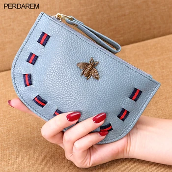 

womens wallets and purse leather coin purse coin bag female leather small wallet short zipper clutch key bag sweet fashion pouch