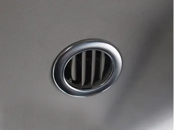 

Car styling ABS Chrome Inner Sunroof Air Conditioning Vent Outlet Cover Trims For Land Rover LR4 Discovery 4 2010 - 2015