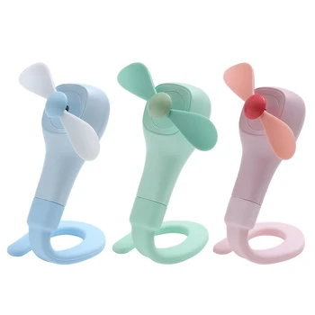 

Mini Air Cool Fan Matrix Pocket Cooling Handheld Fan With USB Rechargeable Lanyard For Travel Emergency Baby Toy Use Battery