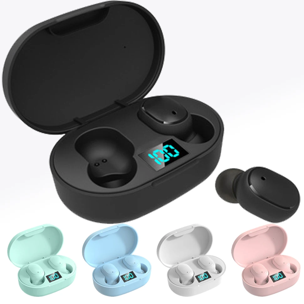 Bluetooth-гарнитура E6s беспроводная мини-гарнитура Hi-Fi с умным цифровым дисплеем