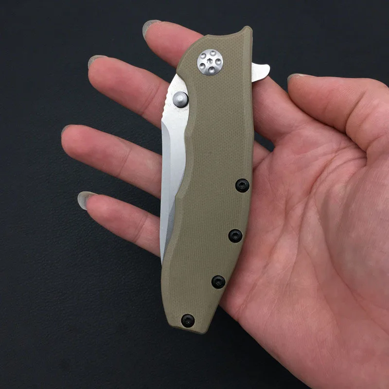 

HOT! 0562 Quality Utility Folding Knife G10 Handle EDC Tool Outdoor Camping Hunting Survival Small Knives