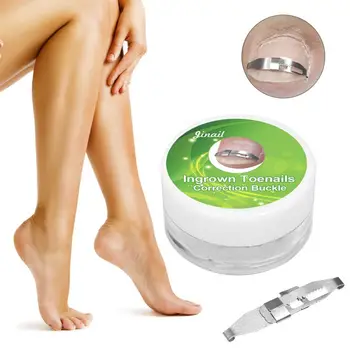 

3pcs/set Anti Ingrown Manicure Pedicure Straightening Stainless Steel Portable Durable Patch Toe Nail Correction Foot Care Tools