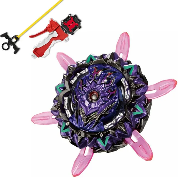 B-X TOUPIE BURST BEYBLADE SPINNING TOP B-169 Starter Variant Lucifer .Mb 2D B169 With Launcher 1