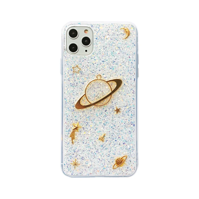 3D космическая планета Луна Чехол для телефона для iphone 11 11Pro Max XS Max XR XS для iphone 7 8 6 6S Plus Мягкий силиконовый чехол