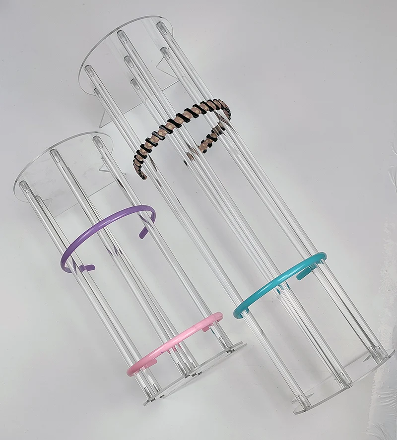 Acrylicheadbandholderdisplaycasehairclipaccessoriestiarastand