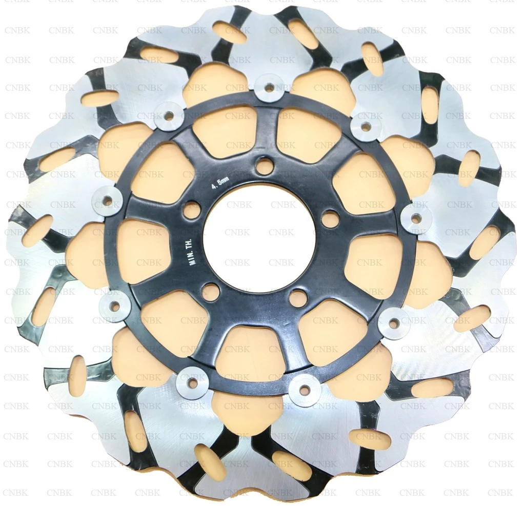 Front 1 Передний+ Задний дисковый тормозной ротор для SUZUKI GSX-R GSX R 600 V W(AD H583) GSX-R600 GSXR600 1997-2000 1999 1998 97 00 99 98 - Цвет: Front 1