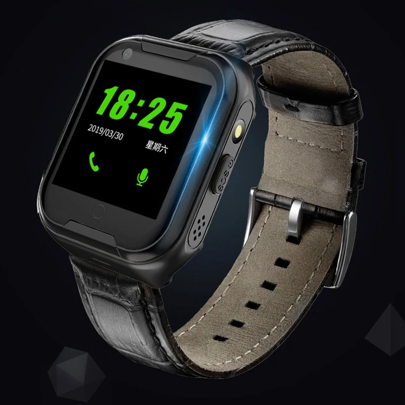 4G Smart Watch for the Elderly Smart Watch for the Elderly Heart Rate GPS Tracking Watch Voice Chat SOS Fall Alarm Clock Europea