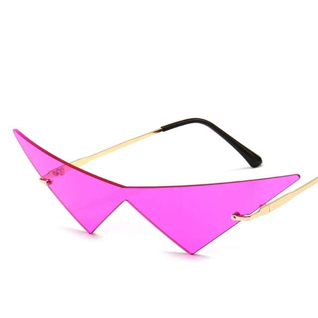 Anime Tengen Toppa Gurren-Lagann Kamina Glasses Gothic Punk Cosplay Costume Sunglasses Accessories Props Purple