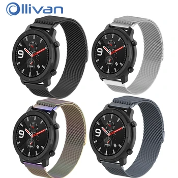 

20mm 22mm Milanese Loop Strap For Huawei Watch GT 2e Watch Stainless Steel Band For Huawei Watch GT 2 42mm 46mm Bracelet Straps