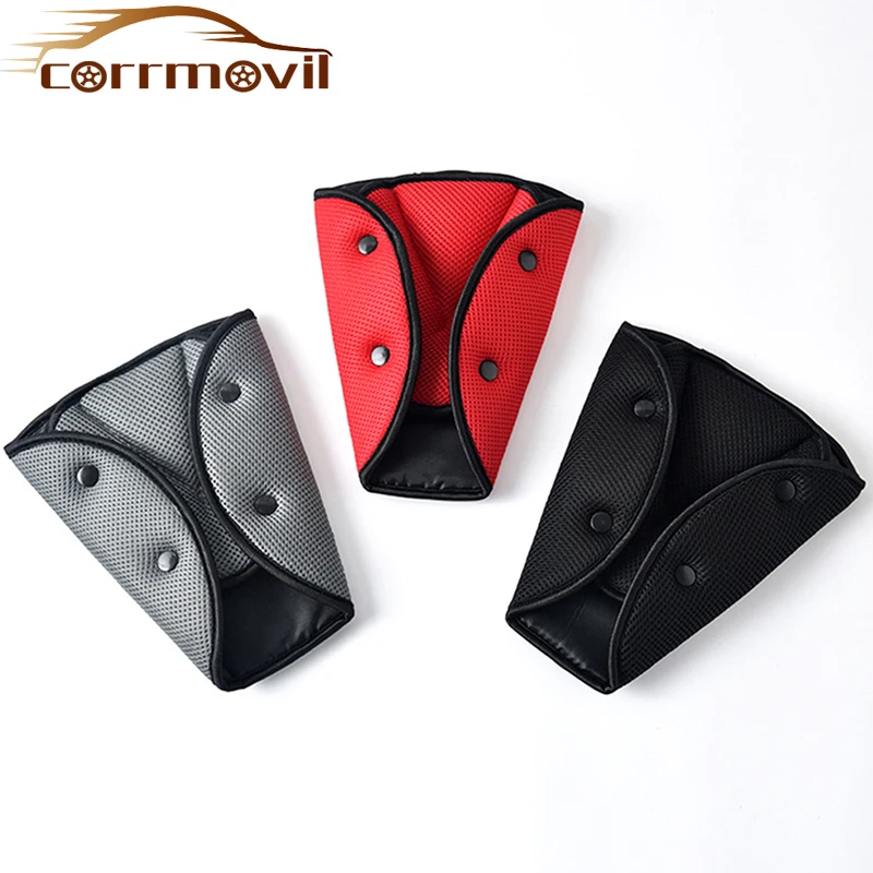 1PCS Car child Seat Belt Holder Seatbelt Cover Safety Belt Pad on Seat Belt Environmentally Friendly Breathable Cotton light