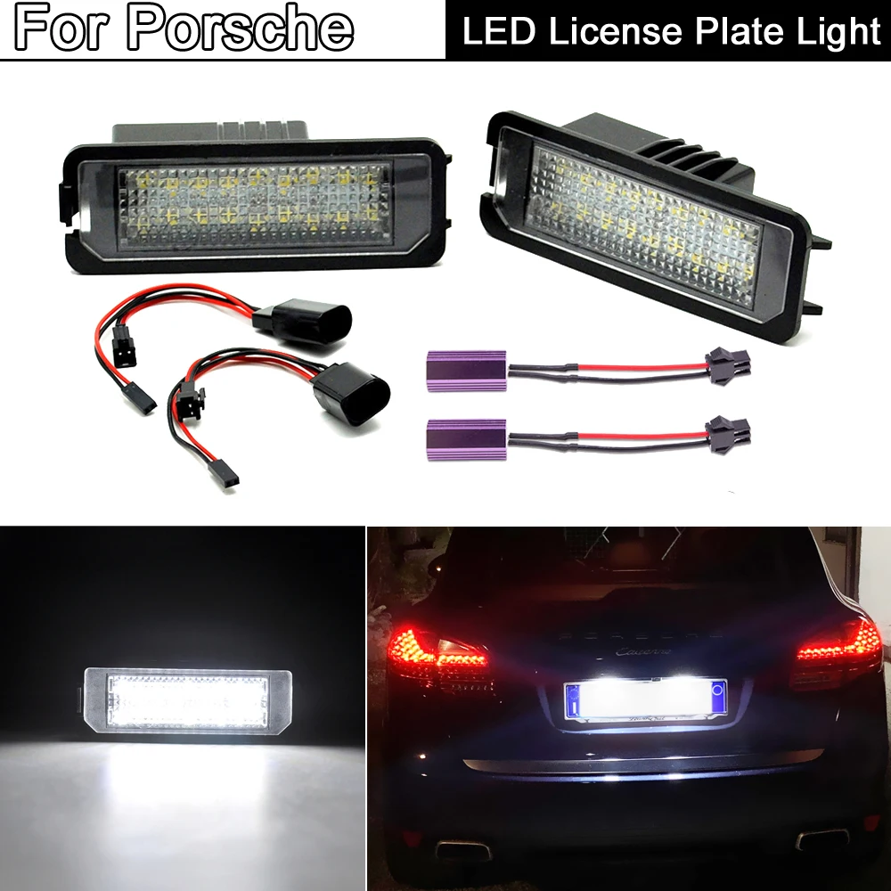 Luce Targa Led Per Porsche 911 Carrera Targa 987 Boxster Cayman 958 Cayman 987 981 958 Macan 95B Boxster Spyder