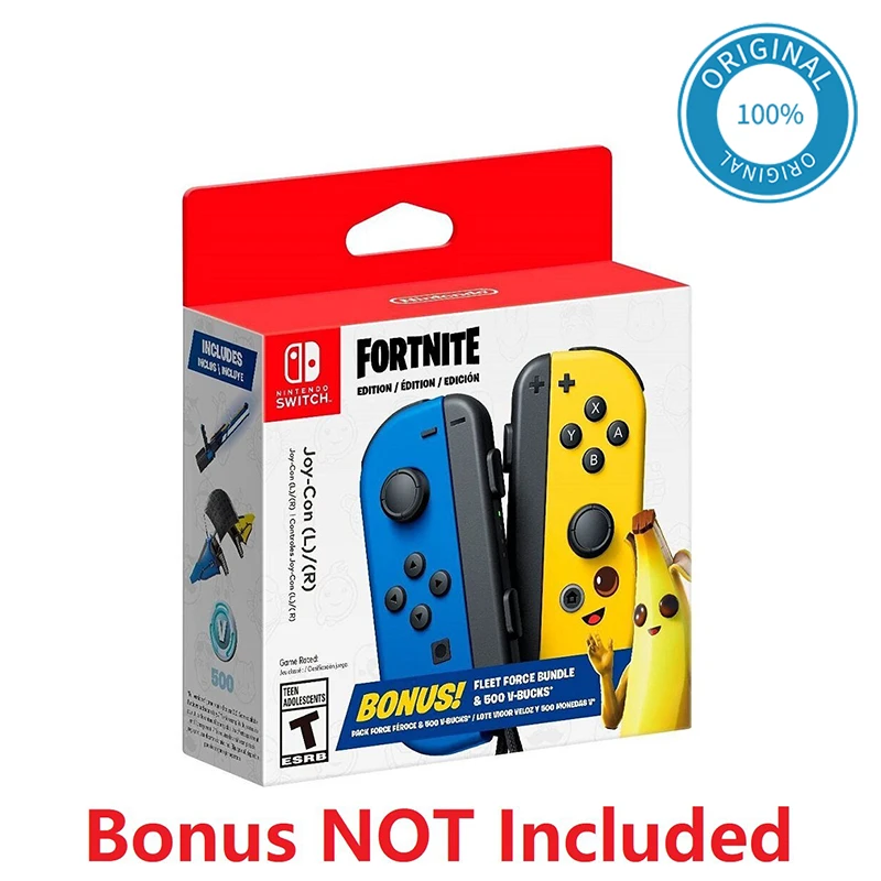 Nintendo Joy Con L R Fortnite Edition Bonus Not Included Animal Crossing Edition Joycon For Nintendo Switch Gamepads Aliexpress