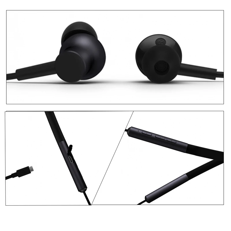 Xiaomi mi bluetooth-наушники с магнитным воротником, mi c, беспроводной спортивный гибридный двойной драйвер, светильник для ухода за кожей, для отдыха, Bluetooth 4,1