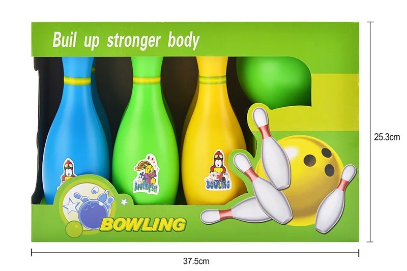 

Children Outdoor Toy Color Bowling Toys Large Size Model Baby Ball Parent And Child Interactive Bowling Toys
