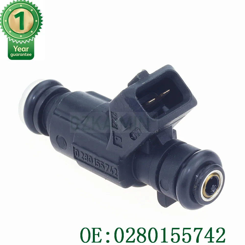 6xTOP качество нового Топливные форсунки Форсунка 0280155742 0280155742 A112780049 12633011102 для MERCEDES-BENZ SL R129 W220