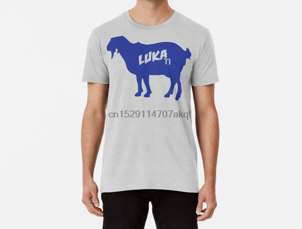 Мужская забавная футболка Luka Doncic Goat Bu tshirs женская | одежда