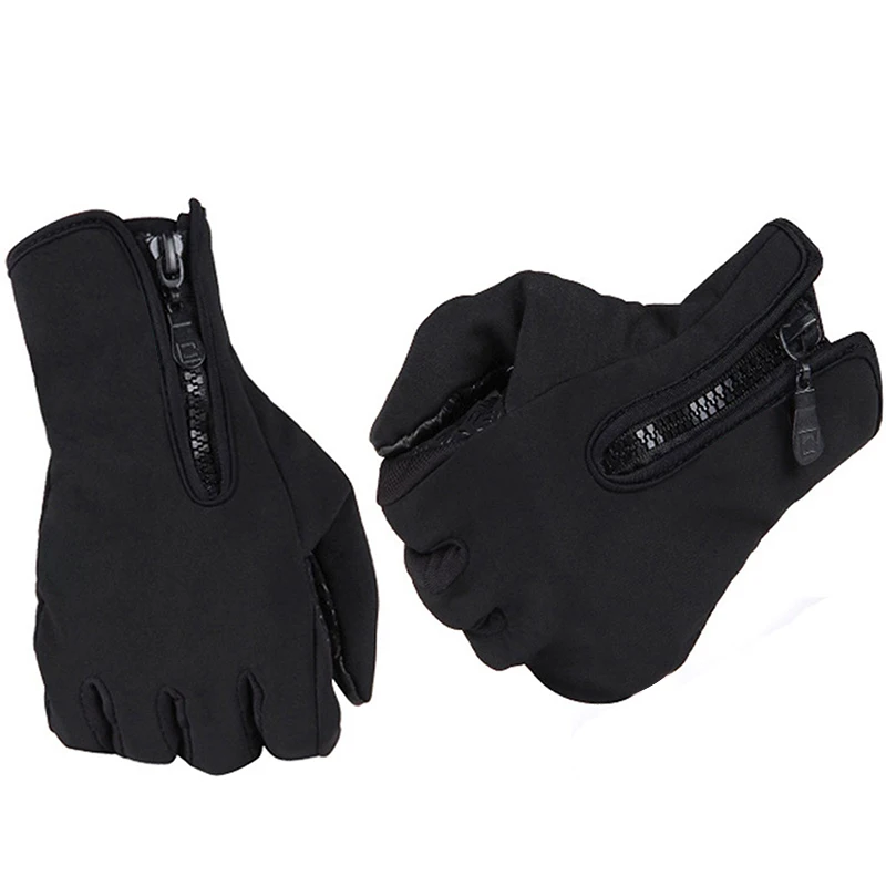 

Winter Thermal Warm Cycling Bicycle Gloves Outdoor Bike Ski Camping Hiking Motorcycle Gloves Touchscreen Sports Full Finger