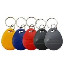 125 кГц EM4100 TK4100 Близость RFID ID Токен брелок(только для чтения) для парков развлечений