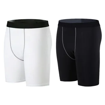 

Men's Running Tights Compression Short Running Tights Quick Dry Gym Fitness Leggings Running Shorts Male Underwear Shorts