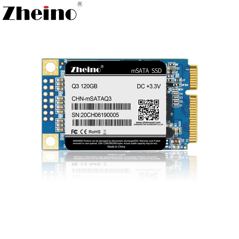 Zheino 120 ГБ 240 ГБ 480 SSD msata3 32 Гб 64 Гб 256 ГБ SATAIII MLC Внутренний твердотельный накопитель для ноутбуков, мини ПК, планшетов