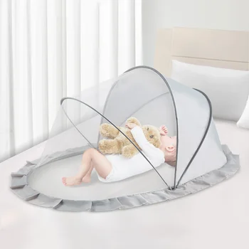 

New Multifunction Mosquito Mesh Nets For Infants Baby Crib Netting Baby Bed Mosquito Nets Prevent Pest Control Portable Foldable