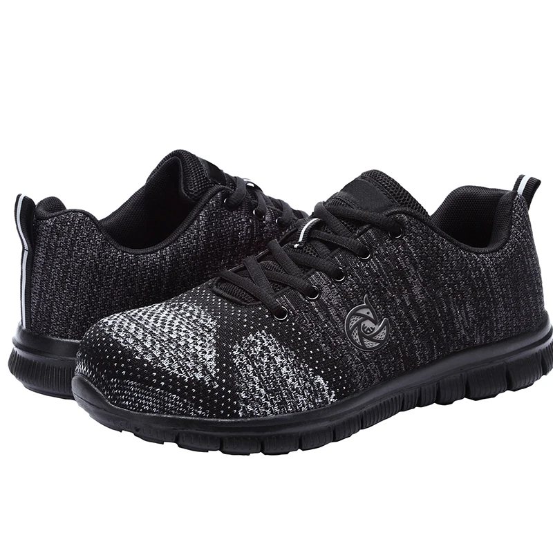 

Men's Work Safety Protective industrial shoes Lightweight Breathable Anti-smashing Protective Footwear