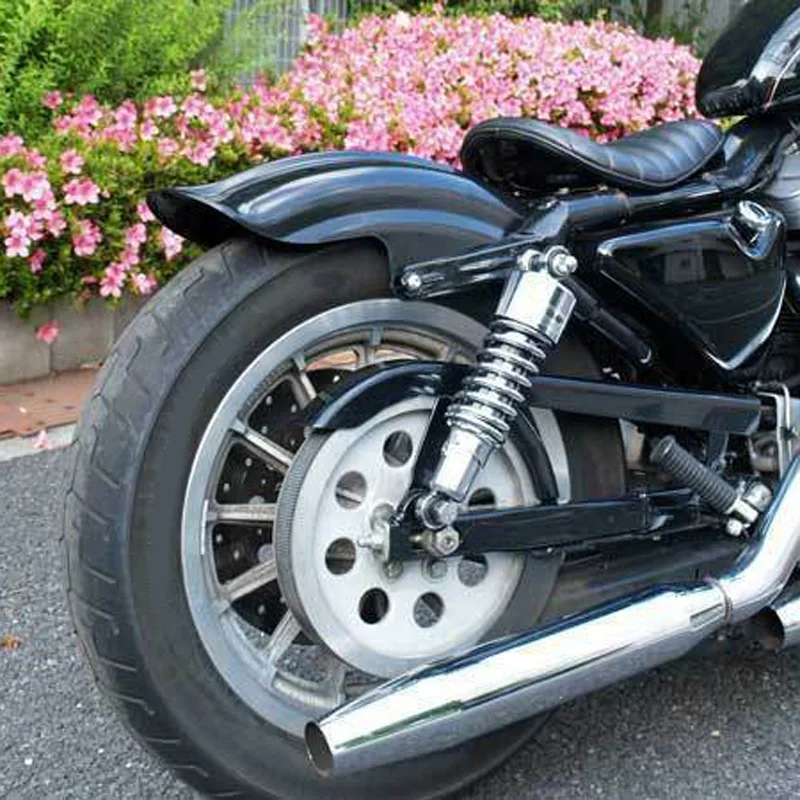 

For Harley Sportster Model 1994-2003 ABS Black Plastic Motorcycle Rear Wheel for Fender Splash Guard Rear Wheel Cover Guard