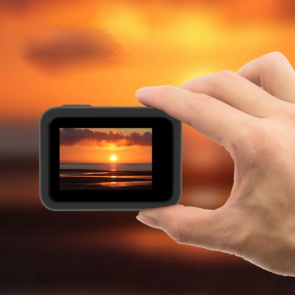 Силиконовый чехол для Gopro Hero 8, мягкий силиконовый защитный чехол для камеры Gopro 8, силиконовый чехол