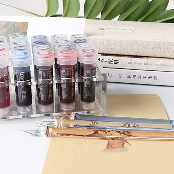 

5ml Solar Term Fountain Ink Non-carbon For Colorful Sketch Dip Pen School Office Supplies Stationery Accessories