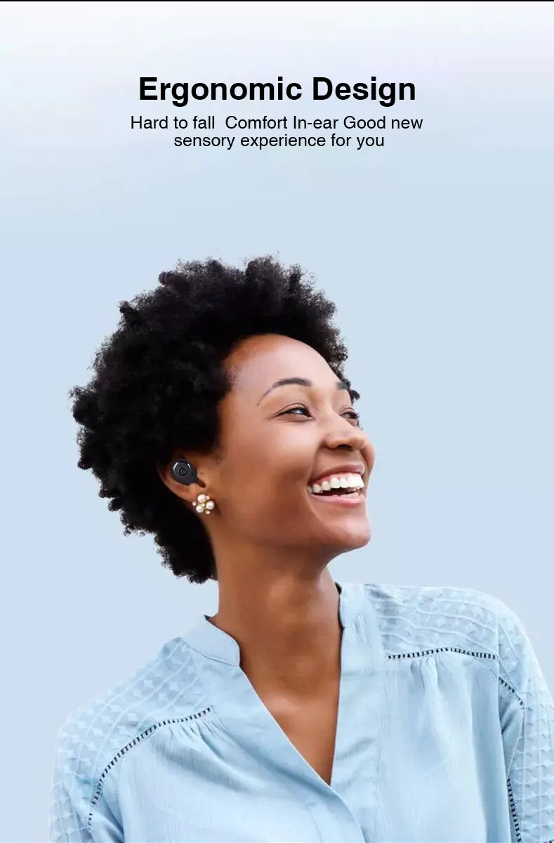 New Xiaomi Mijia Youpin TWS Wireless bluetooth headset IPX 7 waterproof black bluetooth earphone