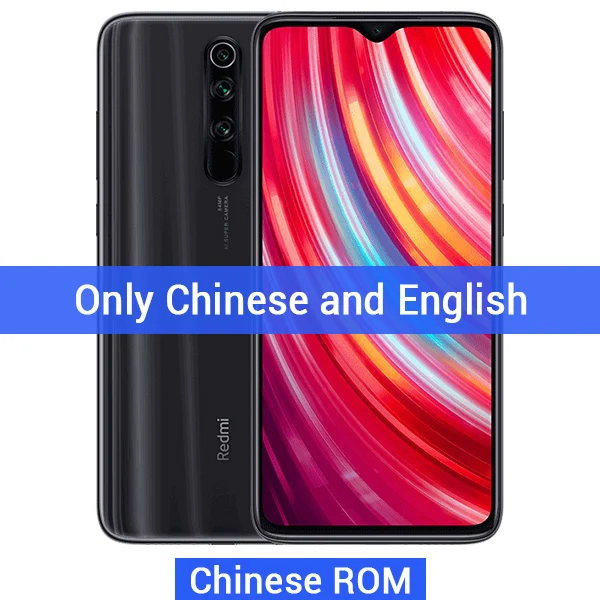 CN ROM Grey Мобильный телефон Xiaomi Redmi Note 8 Pro с глобальной прошивкой, 6 ГБ ОЗУ, 64 Гб ПЗУ, 64 мп, четыре камеры, 4500 мАч, MTK Helio G90T, 20 Мп, фронтальная, 6,53 дюйма - Цвет: CN ROM Grey
