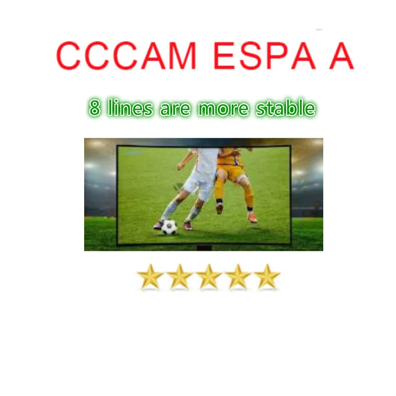 

Cccam ESPA A Clines for Europe Spain 8-Lines