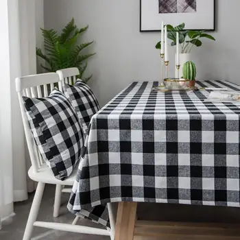 

CANIRICA Table Cloth Palid Tablecloth Kitchen Decorative Table Cover Wedding Manteles De Mesa Rectangular Table Accessories Gift