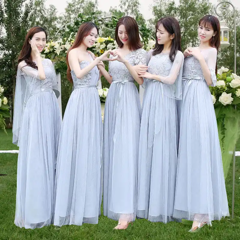 pale purple bridesmaid dresses