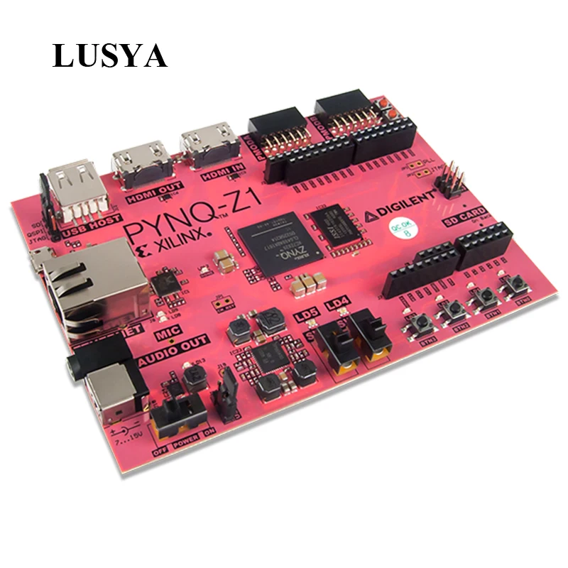 US $194.58 LUSYA PYNQZ1 Python Zynq ARMXilinx FPGA Development Board Set Digilent T0629