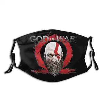 

Face Mask With Filters Kratos God Of War Fashion Anti Bacterial Protection Mask