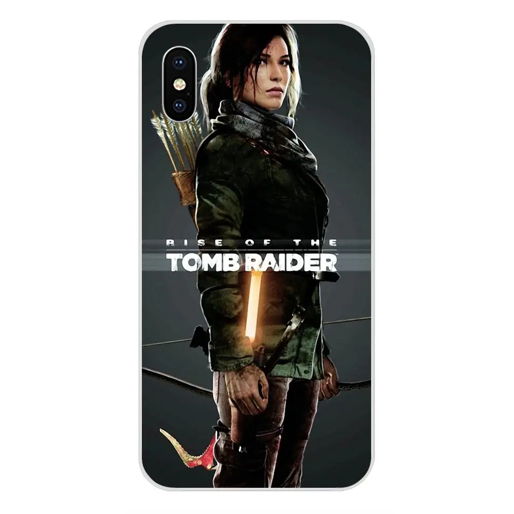 Tpu телефон чехол для Huawei P7 P8 P9 P10 P20 P30 Lite Mini Plus Pro Y9 Prime P Smart Z Tomb Raider Lara Croft игра - Цвет: as picture