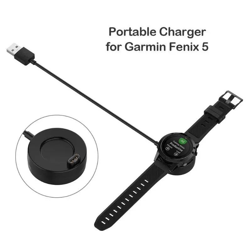 ALLOYSSED 1 м зарядный кабель USB зарядное устройство док-станция для Garmin Fenix 5 5S 5X Forerunner 935 Quatix 5 5 Sapphire Vivoactive 3 Vivosport