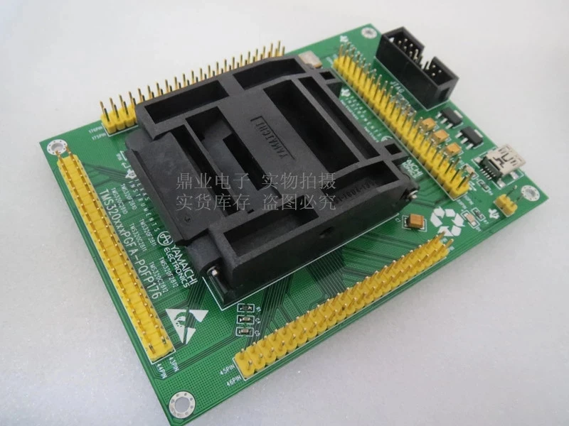 

Оригинальное тестовое сиденье TI IC TMS320C2810 TMS320C2811, программируемая зажигания TMS320C2812, переходник розетки