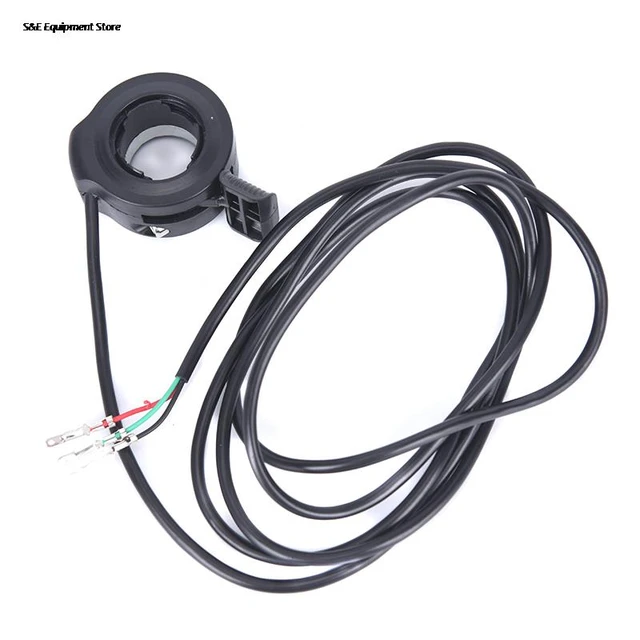 1 Pc E-bike Thumb Throttle, Vinger Duim Gas, Ebike Gaspedaal, Elektrische  Scooter Elektrische Fiets Deel Kit 3 Draad Grip - Electric Bicycle  Accessories - AliExpress