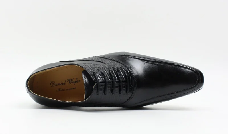 Мужские модельные туфли с ручной росписью в итальянском стиле мужские деловые туфли-оксфорды из натуральной кожи на шнуровке с острым носком для свадебной вечеринки